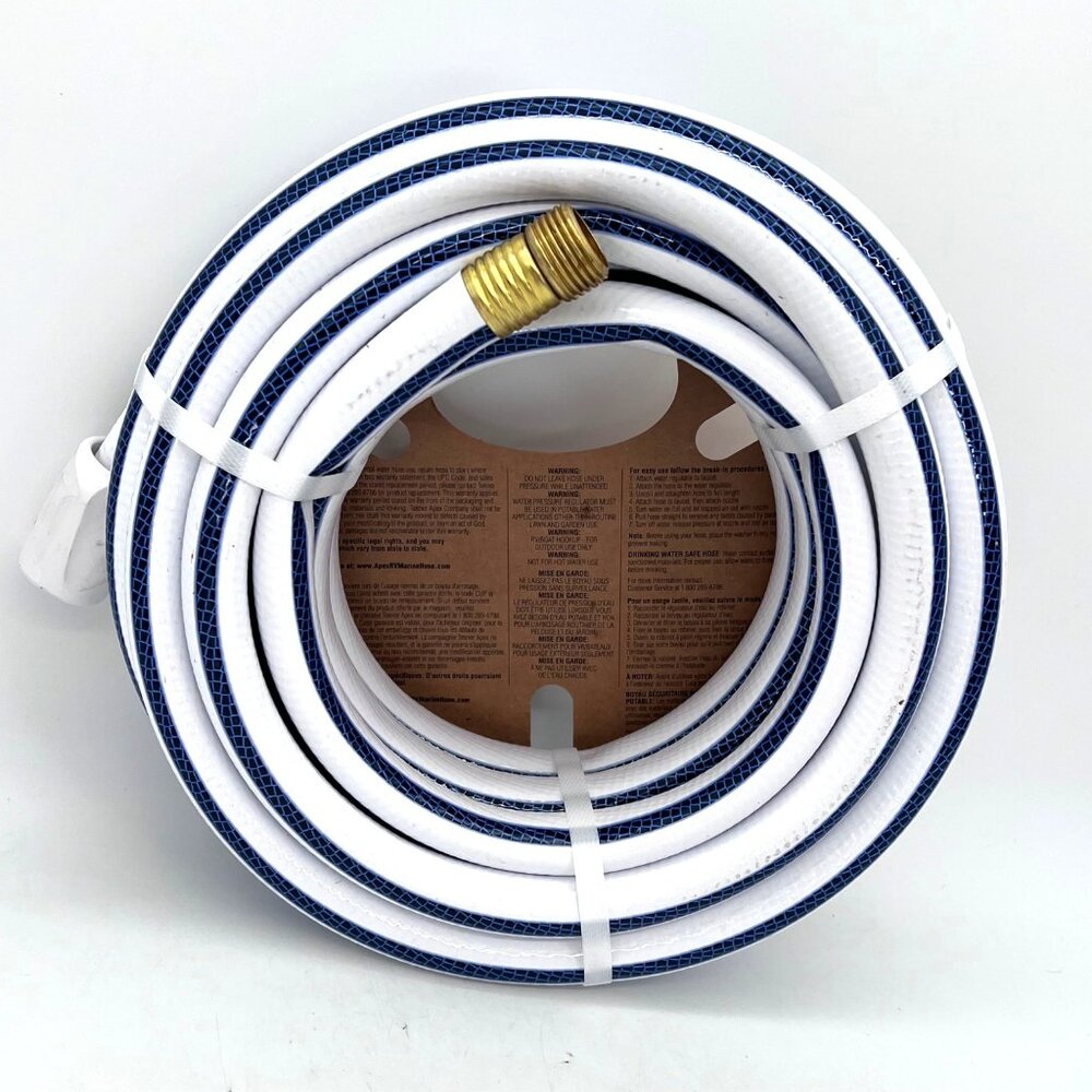 NeverKink 25' RV Marine Water Hose 5/8" Dia. FDA Lead Safe Anti-Kink Technology - Picture 6 of 10